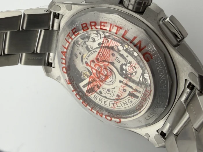 Breitling Avenger B01 Chronograph Beige Dial on Bracelet Ref. AB0147101A1A1 with Card 2026 - Image 6