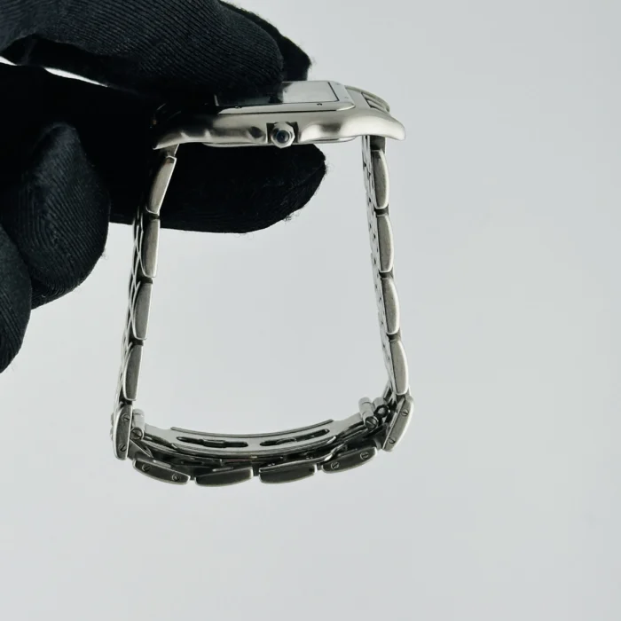 Cartier Panthere Jumbo Silver Roman Dial on Stainless Steel Bracelet Ref. 1300 - Image 6