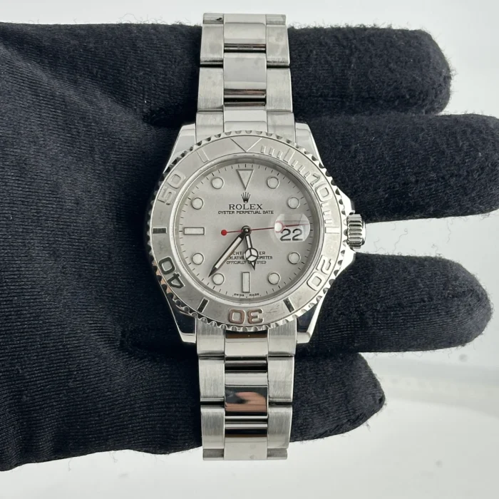 Rolex Yacht Master Silver Dial on Oyster Ref. 16622 with Papers 2006 - Image 3