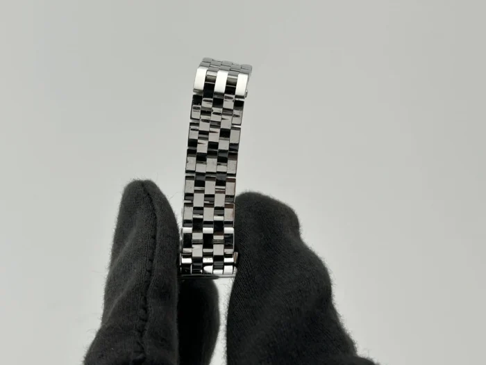 Cartier Santos Demoiselle White Roman Numerals Dial on Stainless Steel Bracelet Ref. W25064Z5 with Manuals Only - Image 5