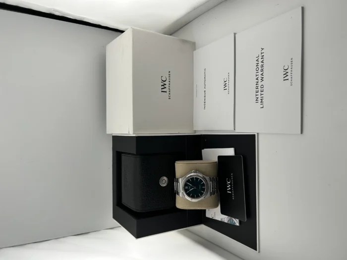 IWC Ingenieur Automatic Aqua Dial on Stainless Steel Bracelet Ref. IW328903 with Card 2026 - Image 7