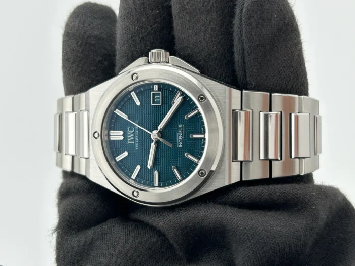 IWC Ingenieur Automatic Aqua Dial on Stainless Steel Bracelet Ref. IW328903 with Card 2026 - Image 2