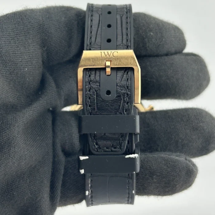 IWC Portugieser Yacht Club White Arabic Numerals Dial on Rubber Strap Ref. IW390501 with Card 2014 - Image 4