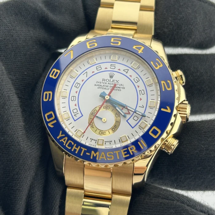 Rolex Yacht-Master II White Dial on Oyster Ref. 116688 with New Style Card (White) 2015 - Image 3