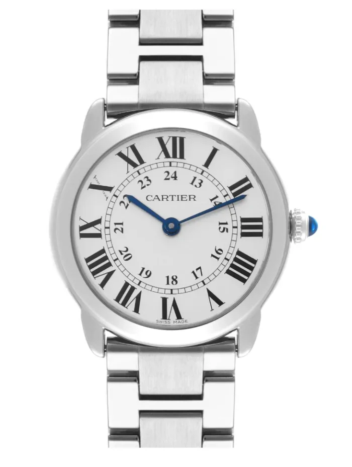 Cartier Ronde Solo Silver Dial on Stainless Steel Ref. W6701004 - Image 1