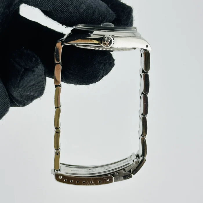 Rolex Oyster Perpetual Date Silver Stick Dial on Oyster Bracelet Ref. 1500 - Image 6