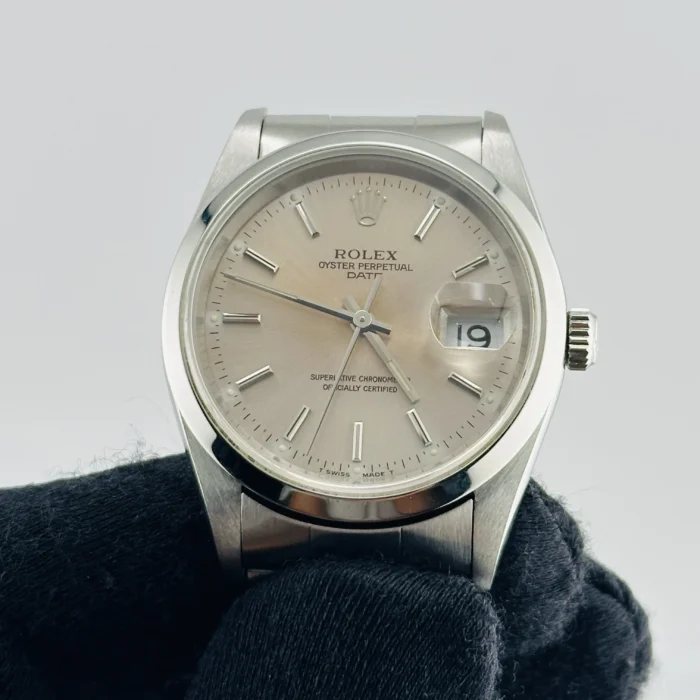 Rolex Oyster Perpetual Silver Stick / Has Fading Dial on Oyster Bracelet Ref. 15200 - Image 3