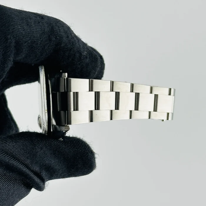 Rolex Oyster Perpetual Date Silver Stick Dial on Oyster Bracelet Ref. 15000 - Image 5