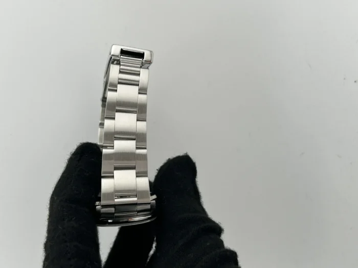 Rolex Oyster Perpetual Salmon Pink Dial on Oyster Steel Bracelet Ref. 77080 - Image 5