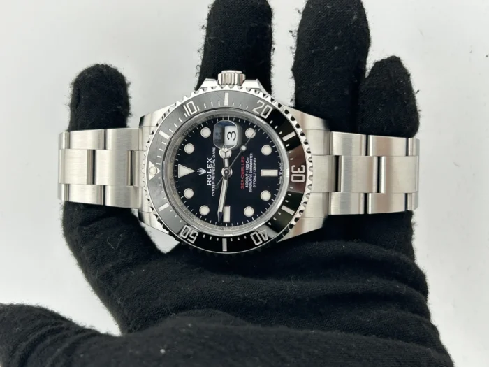 Rolex Sea-Dweller Black Dial on Oyster Steel Bracelet Ref. 126600 with Card 2020 - Image 2
