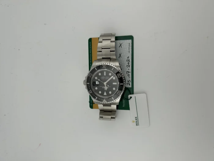 Rolex Sea-Dweller Black Dial on Oyster Steel Bracelet Ref. 126600 with Card 2020 - Image 7