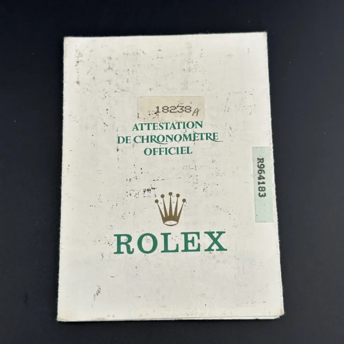 Rolex Day Date 36 Champagne Diamond Dial on President Ref. 18238 with Papers 1989 - Image 7