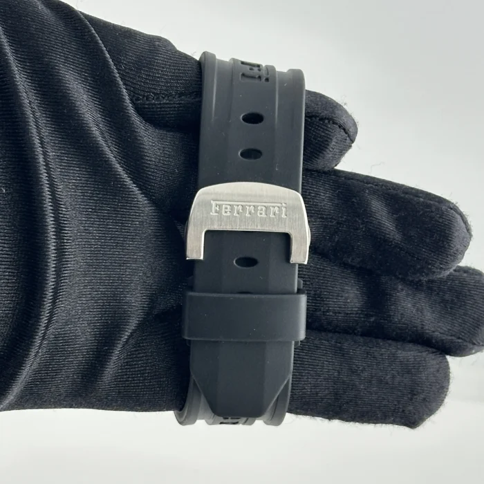 Panerai Ferrari GT Chronograph Black Dial on Rubber Strap Ref. F6656 with Card - Image 4
