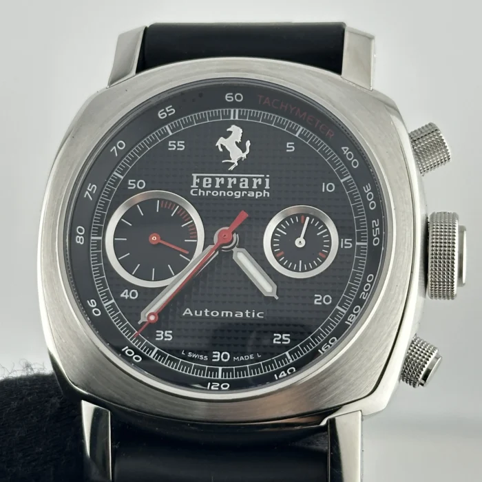 Panerai Ferrari GT Chronograph Black Dial on Rubber Strap Ref. F6656 with Card - Image 2