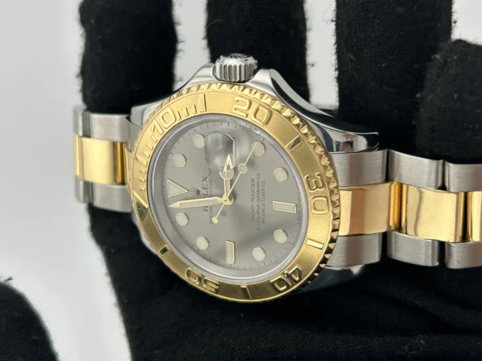 Rolex Yacht-Master Silver Dial on 2Tone Oyster Bracelet Ref. 16622 - Image 3