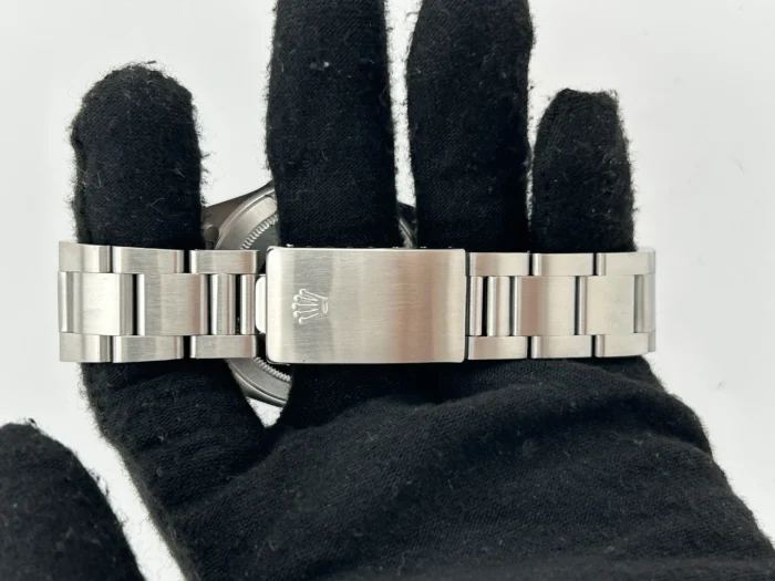 Rolex Explorer II White Dial on Oyster Steel Bracelet Ref. 16570 with Papers - Image 4
