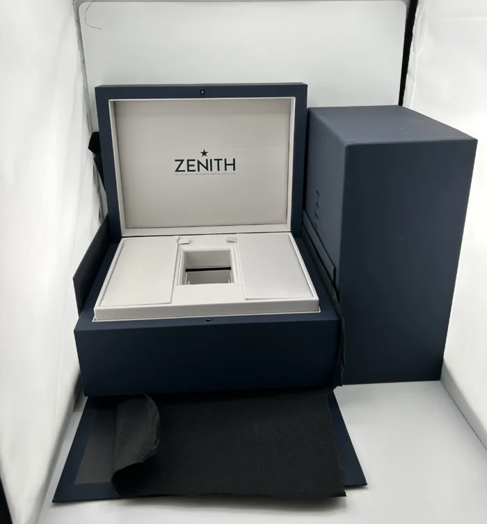 Zenith Defy Skyline Skeleton Blue Skeleton Dial on Titanium Bracelet Ref. 97.9300.3620/79.I001 with Card 2023 - Image 8