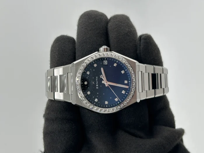 Zenith Defy Midnight Blue Dial on Bracelet Ref. 16.9200.670/01.MI001 with Card 2024 - Image 2
