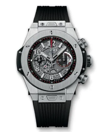20930366_5du2g0dh2p4rhlkwcufy3qamq5m9.webp Hublot Big Bang Unico Skeleton Dial on Black / White Rubber Strap Ref. 411.NX.1170.RX with Card 2016 - Image 1