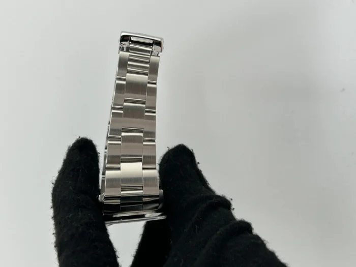 Rolex Oyster Perpetual Date Blue Arabic Dial on Oyster Steel Bracelet Ref. 15200 - Image 5