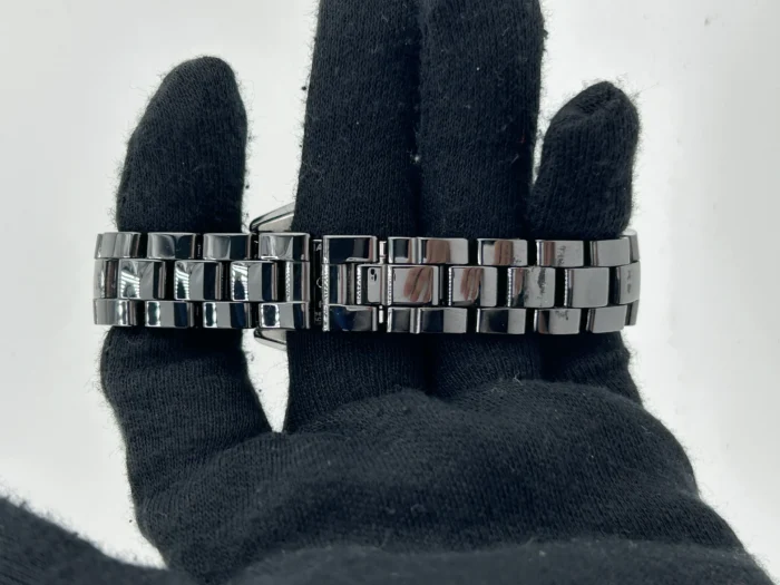 Chanel J12 Black With Factory Diamonds Dial on Bracelet Ref. H1625 with Card 2005 - Image 4