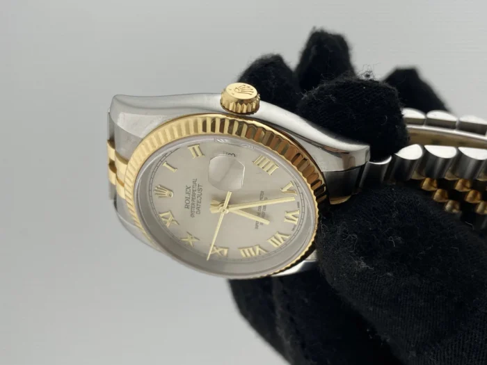 Rolex Datejust 36 Ivory Roman Dial on Jubilee Ref. 116233 - Image 3