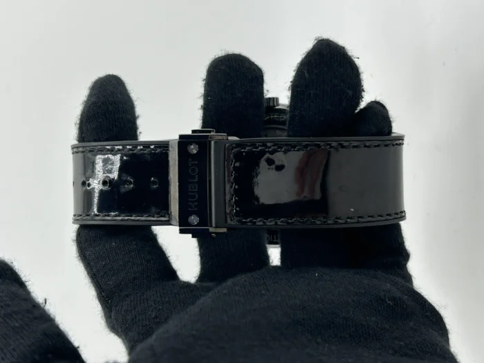 Hublot Classic Fusion Clasico Ultra Thin Black Dial on Black Rubber Band Ref. 515.CS.1270.VR - Image 4