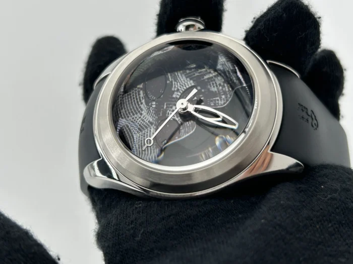 Corum Bubble Skull Black Dial Ref. 082.310.20/0371 SK01 with Card 2023 - Image 3