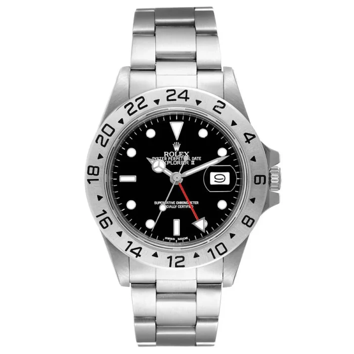 Rolex Explorer II Black Dial on Oyster Ref. 16570 - Image 1