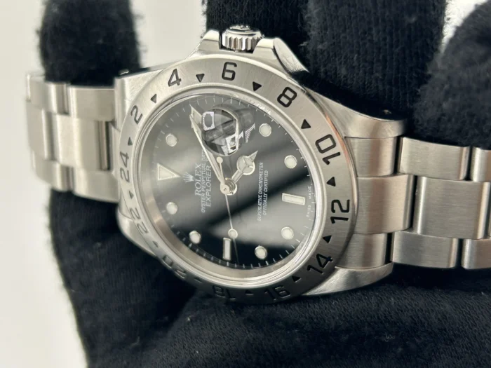 Rolex Explorer II Black Dial on Oyster Ref. 16570 - Image 3