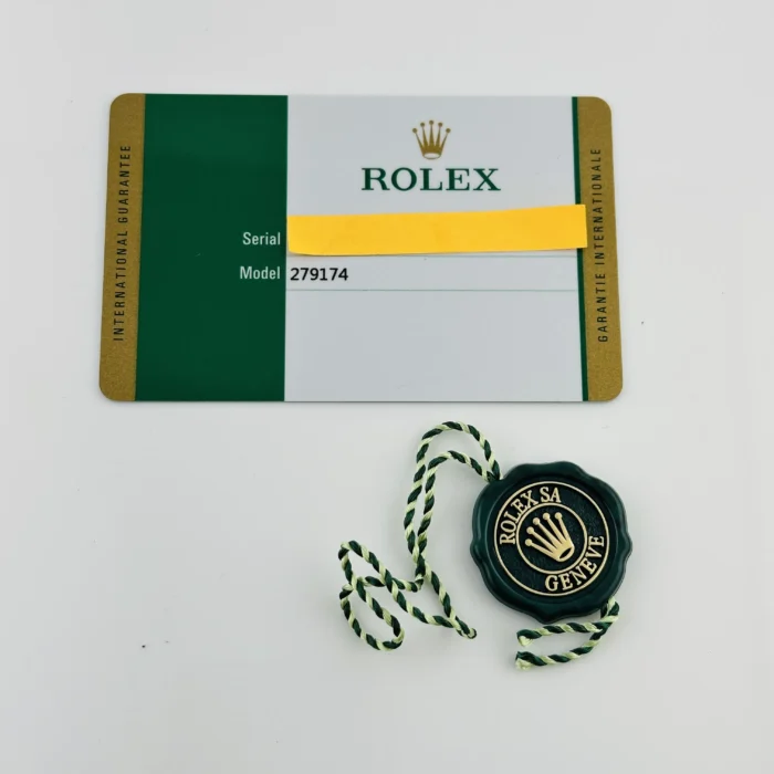 Rolex Datejust Lady Rhodium Diamond Dial on Jubilee Ref. 279174 with Card (New Style Green) 2019 - Image 7