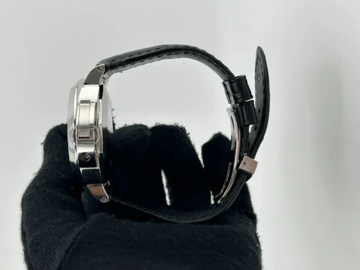 Panerai Luminor Marina Black Arabic Dial on Strap Ref. PAM00104 with Papers 2002 - Image 5