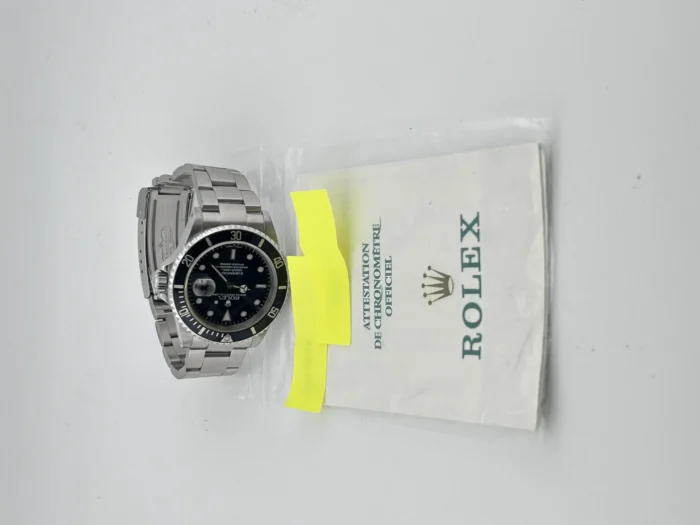 Rolex Submariner Black Dial on Oyster Ref. 16610 with Papers 2000 - Image 7
