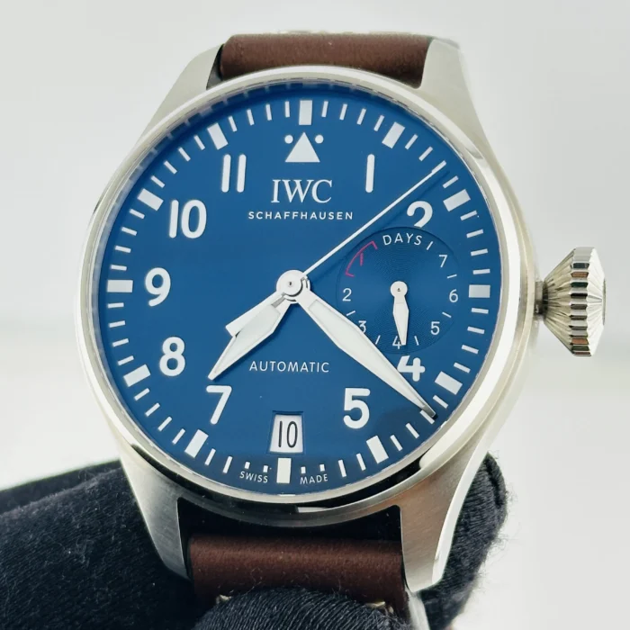 IWC Big Pilot's Watch Edition Le Petit Prince Blue Dial on Leather Band Ref. IW501002 with Card 2025 - Image 2