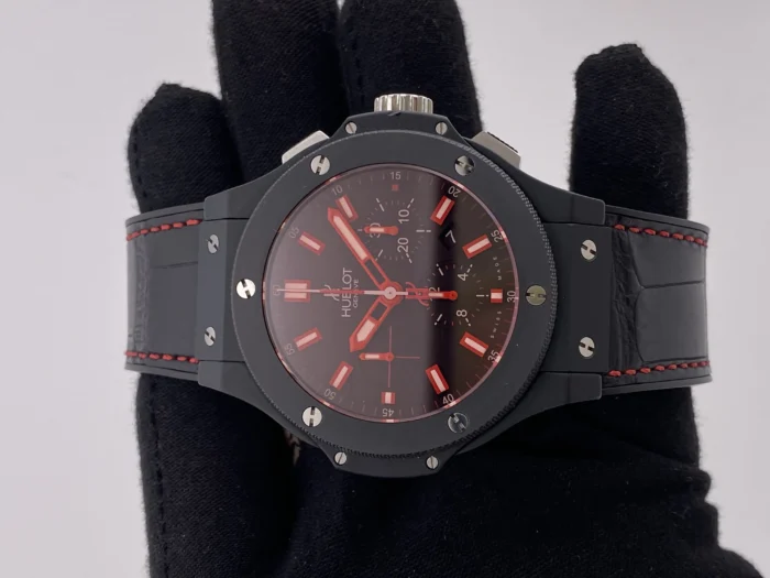 Hublot Big Bang Black Dial on Leather Strap Ref. 301.CI.1123.GR - Image 2