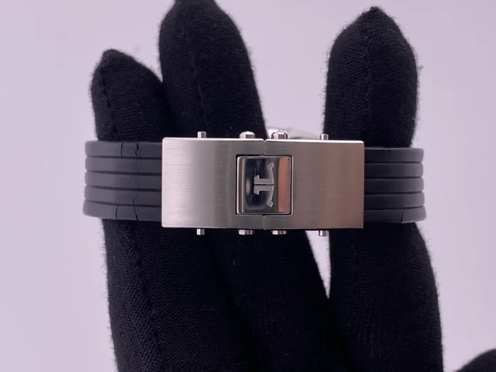 Jaeger-LeCoultre Reverso Gran Sport Duetto White Dial on Rubber Strap Ref. 296.8.74/Q2968620 - Image 5