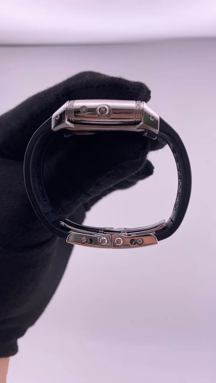 Jaeger-LeCoultre Reverso Gran Sport Duetto White Dial on Rubber Strap Ref. 296.8.74/Q2968620 - Image 6