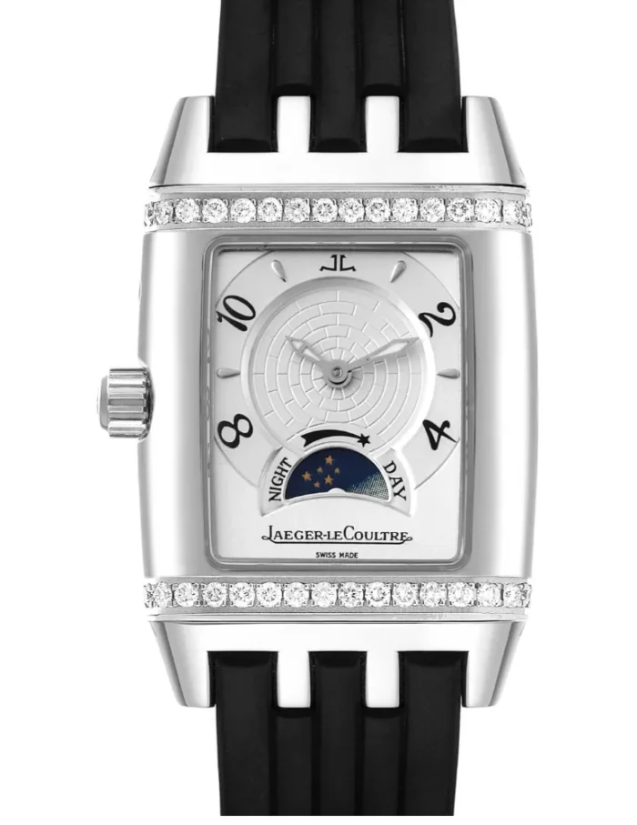 Jaeger-LeCoultre Reverso Gran Sport Duetto White Dial on Rubber Strap Ref. 296.8.74/Q2968620 - Image 1