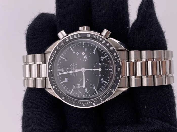 Omega Speedmaster Reduced Black Dial on Stainless Steel Ref. 3510.5 - Image 2