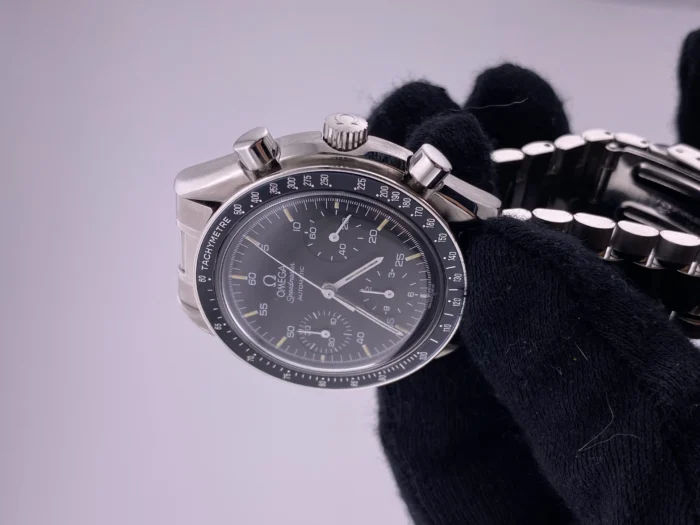 Omega Speedmaster Reduced Black Dial on Stainless Steel Ref. 3510.5 - Image 3