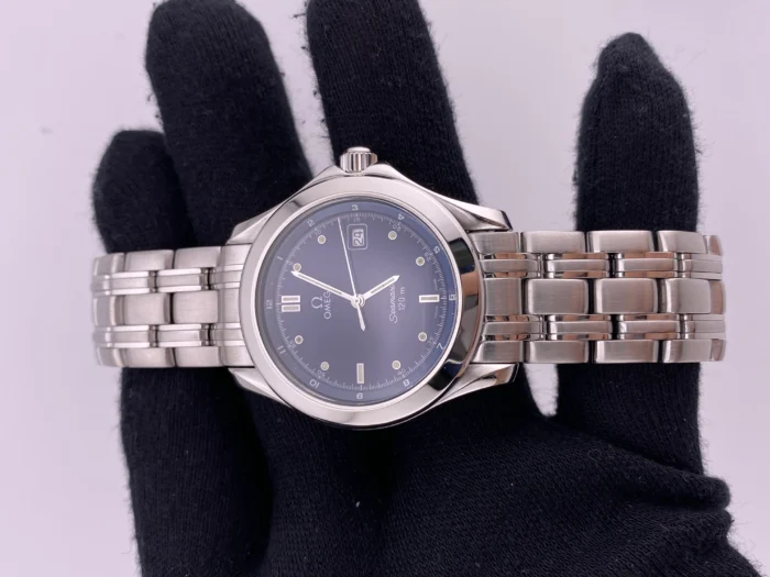 Omega Seamaster Blue Dial on Stainless Steel Bracelet Ref. 2511.81 - Image 2