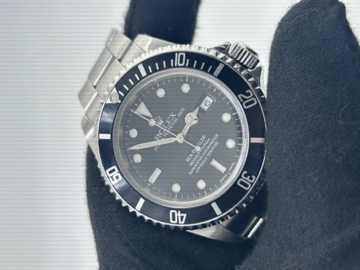 Rolex Sea-Dweller Black Dial on Oyster Ref. 16600 with Papers 2008 - Image 2