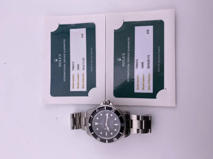 Rolex Sea-Dweller Black Dial on Oyster Ref. 16600 - Image 7