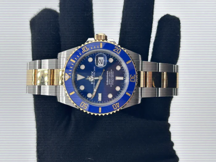 Rolex Submariner Blue Dial on Oyster Ref. 126613LB with Card 2024 - Image 2