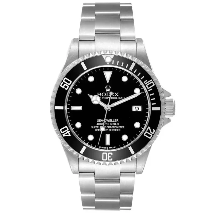 20943771_gzb9g3behhf9qofflyuvlfo0bo9c.webp Rolex Sea-Dweller Black Dial on Oyster Bracelet Ref. 16600 - Image 1