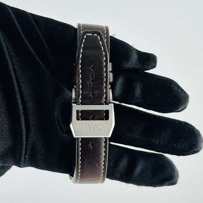 IWC Pilot's Ed. Antoine de St Exupery Brown Dial on Leather Ref. IW377713 with Card 2020 - Image 4