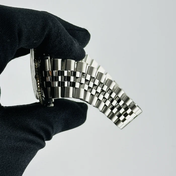 Rolex Datejust Thunderbird Silver Stick Dial on Jubilee Ref. 1625 - Image 4