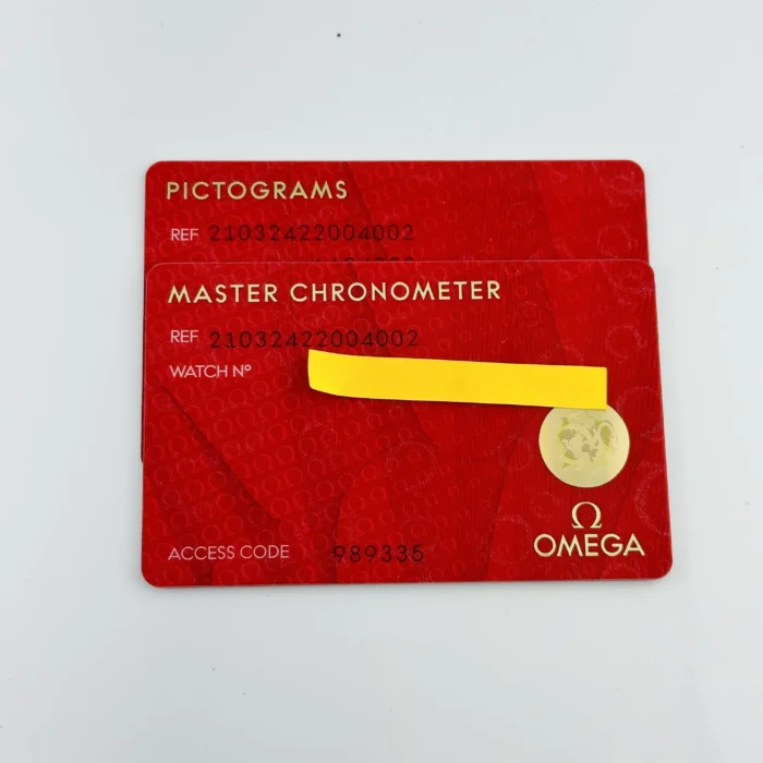 Omega Seamaster Diver 300M White Dial on Rubber Strap Ref. 210.32.42.20.04.002 with Card - Image 6