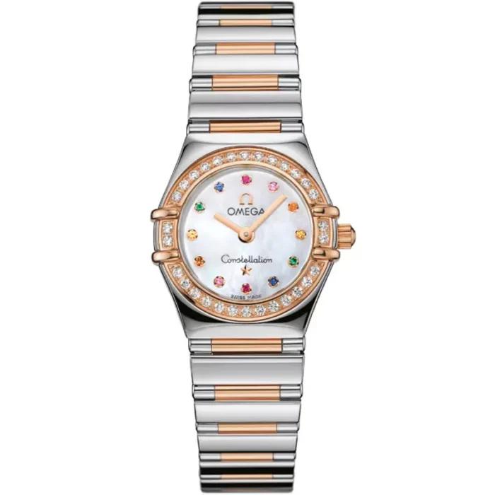 Omega Constellation White MOP Stone Dial Ref. 1368.79.00 with Card 2012 - Image 1