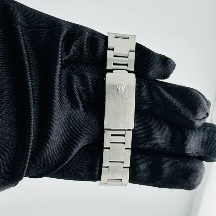 Rolex Oyster Perpetual Black Dial on Oyster Bracelet Ref. 67480 - Image 3